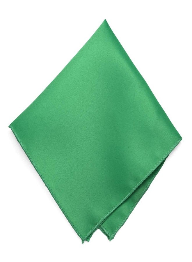 tiemart منديل جيب بلون أخضر زمردي سادة من تيمارت - Image 1